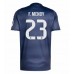 Real Madrid Ferland Mendy #23 Bortedrakt 2025-26 Korte ermer